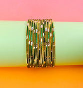 Multi Bangles-31 (Green)